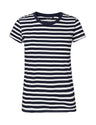 White - Navy (Striped)